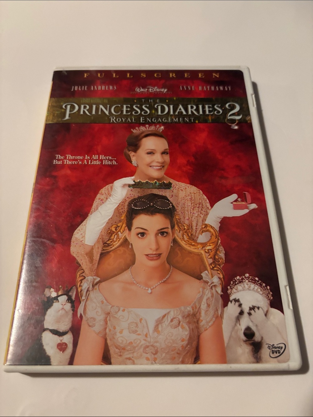 The Princess Diaries 2: Royal Engagement DVD - Red Cover